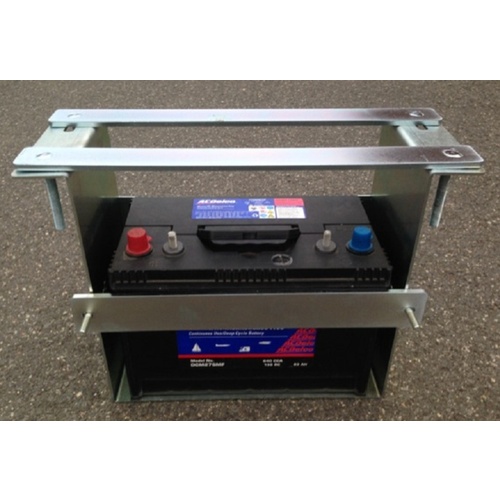 Roadsafe Multi Fit Battery Tray Kit for Undertray Mounting.