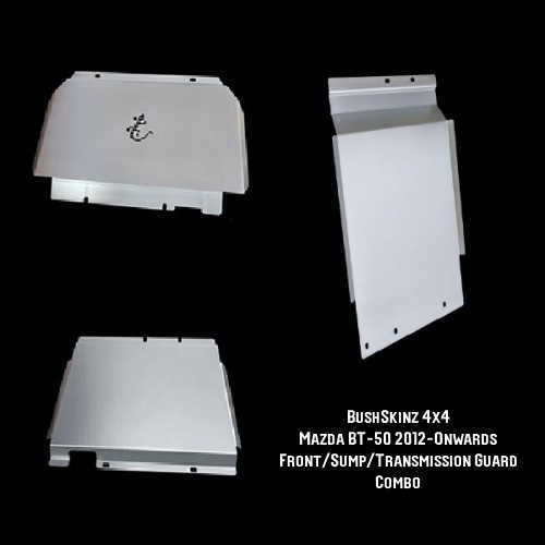 BushSkinz Front, Sump & Transmission Guards - Gen 2 Mazda BT-50 11/2011-08/2020