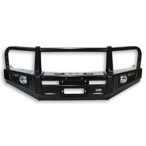 Dobinsons Deluxe Black Steel Bullbar - Holden Colorado RG 06/2012-08/2016