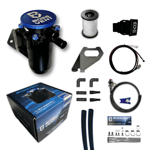 Bossvent Oil Catch Can Kit - Holden Colorado Rg 2013-20 2.8L Td