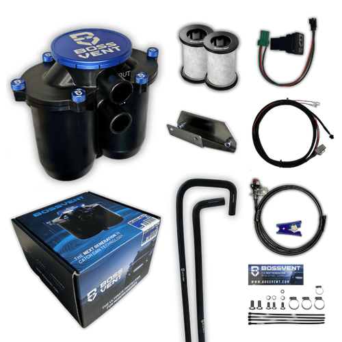 Bossvent Oil Catch Can Kit - Isuzu D-Max/Mazda Bt-50 2020-On 3.0L Td 4Jj3 Turbo Diesel