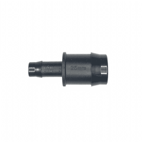 Straight Plastic Hose Reducing Joiner 25mm X 13mm