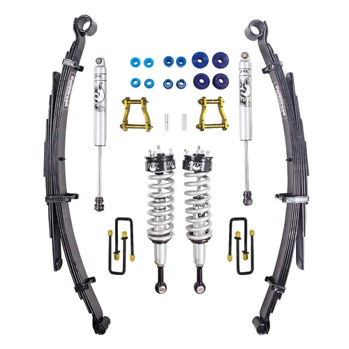 Fox 4x4 Lift Kit Tour Pack, 3 INCH Lift - Suits Toyota Hilux N70 2005 - 2015