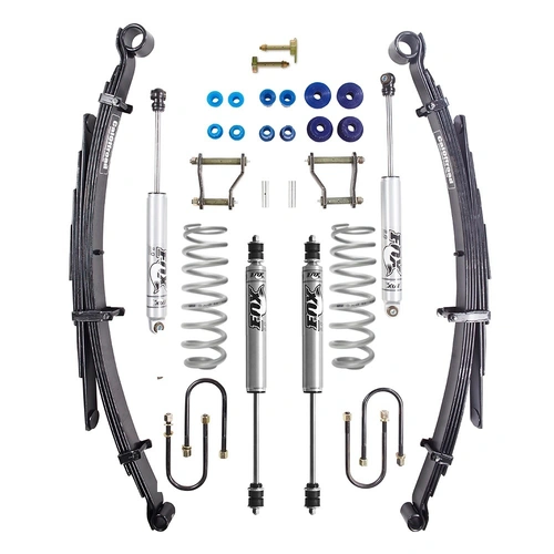Fox 4x4 Lift Kit Tour Pack, 2 INCH Lift, 4 Door - Suits Toyota Landcruiser 79 Series (4 Door)