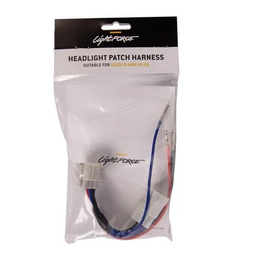 Lightforce Headlight Patch Harness - Gen 2 Isuzu D-Max 2012-2020 with Factory LED Headlights