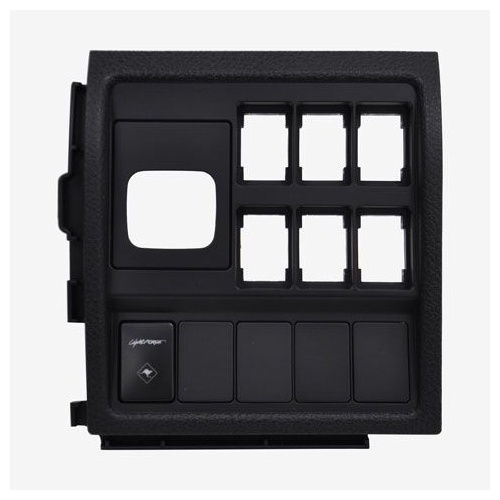 Lightforce Replacement Switch Fascia - Suits Toyota Landcruiser 200 Series With Black Trim Colour 