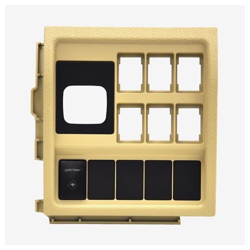Lightforce Replacement Switch Fascia - Suits Toyota Landcruiser 200 Series With Flaxen Trim Colour