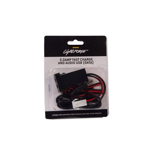 Lightforce USB Passthrough and Charger to suit Toyota/Holden
