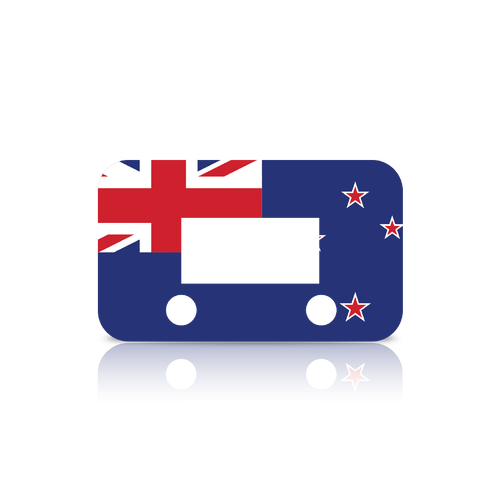 EVC Faceplate - New Zealand Flag