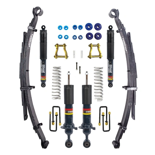 CalOffroad Nitro Pro Series 4x4 Lift Kit Tour Pack, 30MM Lift - Nissan Navara NP300 D23 2015 On Leaf Spring Rear