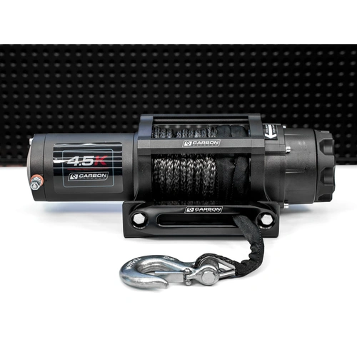 Carbon Winch 4.5K 4500lb Utility Trailer/ATV/Quat/Boat Winch