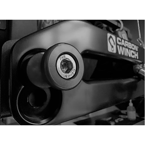 Carbon Offroad Winch Hook Utility Mount - Black