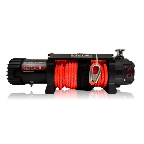 Carbon Scout Pro Winch 12.0 12000lb Fast Electric Winch 