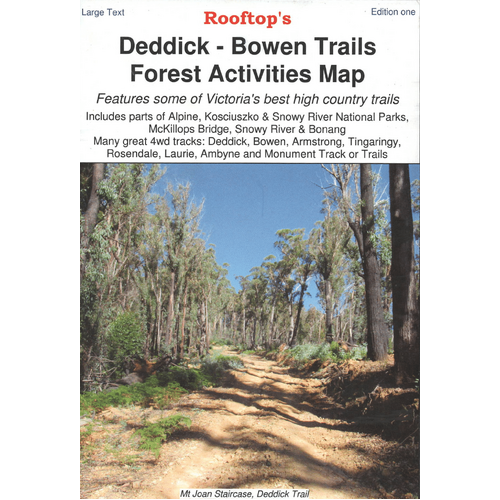 Deddick - Bowen Trails Forest Activities Map