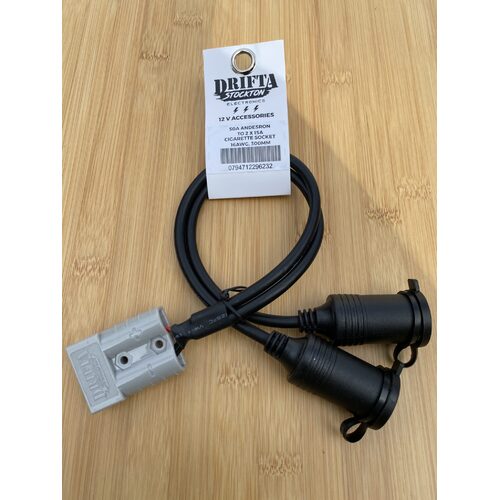 Drifta Stockton Anderson Plug To 2X Cig Socket Adapter