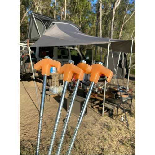 Drifta Stockton Screw Pegs - Pack of 6