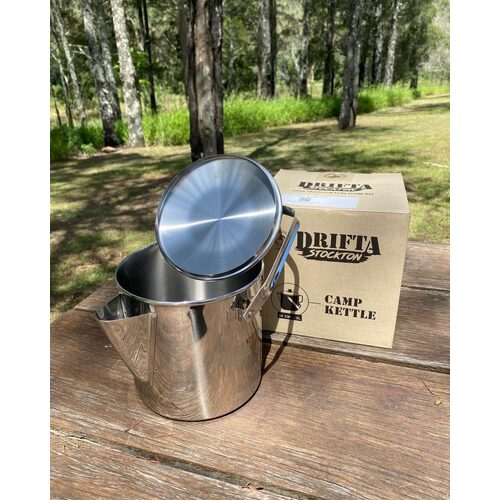 Drifta Stockton Zebra Camping Kettle 2L