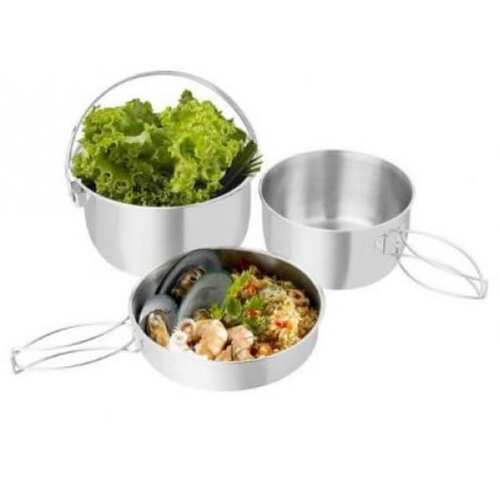Drifta Stockton 3 Piece Camping Cooking Set