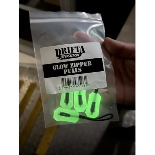 Drifta Stockton Glow Zipper Pull