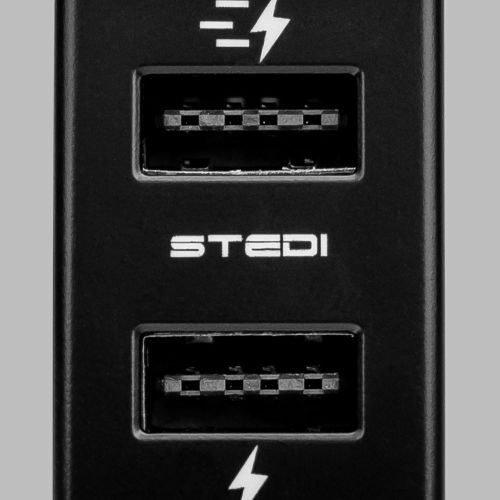 Stedi Dual Usb To Suit Isuzu D-Max & MU-X 2012-2020 &  RG Colorado 2012-08/2016 