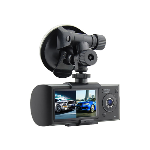 Axis Dual Camera Dash Cam DVR with GPS