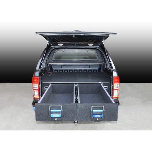 MSA Double Drawer System - Ford Ranger / Mazda BT50 2011-4/2022