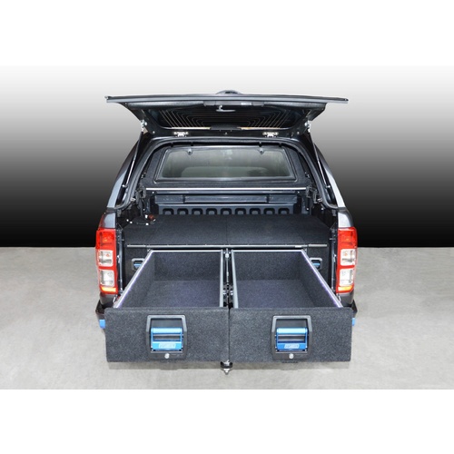 MSA Double Drawer System - Ford Ranger / Mazda BT50 2011-4/2022