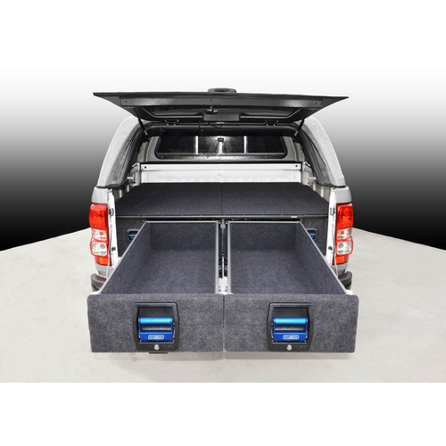 MSA Double Drawer System - Holden Colorado RG / Isuzu D-Max (2012-07/2020)
