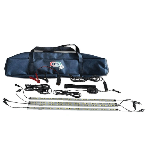 EFS Ya Mate 4 x 50 cm Magnetic LED Camping Light Kit