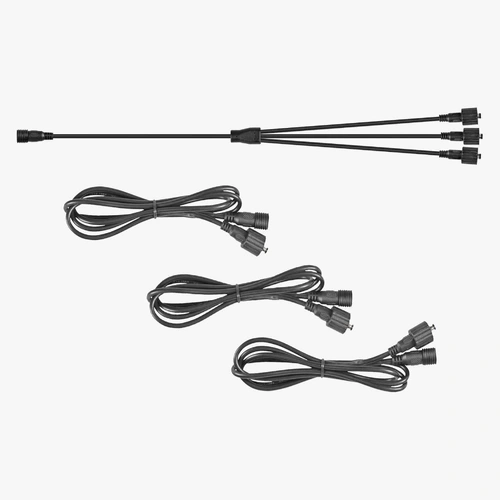 Hardkorr Extension Cable Kit (Black DC Plugs)
