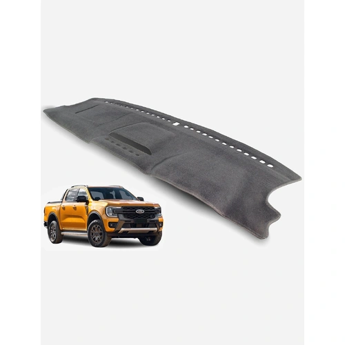 Sunland-Protection Dash Mat Grey - Ford Ranger PY Aug 2022 On