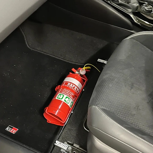 TrailBait Under-Seat Fire Extinguisher Bracket - Suits Toyota RAV4 6th Gen (2026-on)