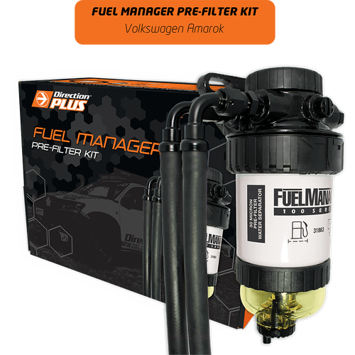 Direction Plus Fuel Manager Pre-Filter Kit - Suits Volkswagen Amarok 2.0Ltr Turbo Diesel 2010-2019