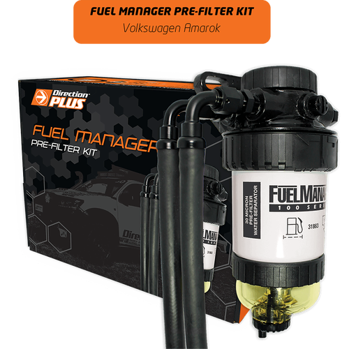 Direction Plus Fuel Manager Pre-Filter Kit - Suits Volkswagen Amarok TDI550 V6 Turbo Diesel 2017-04/2023