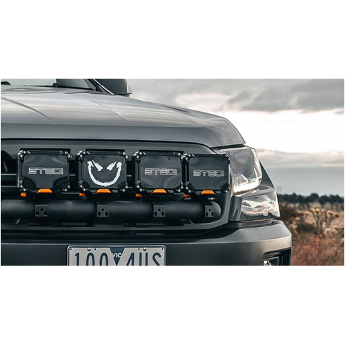 Stedi Rally Bar Kit w/ 4x Quad Pro Lights - Ford Ranger PX2, PX3, Raptor & Everest