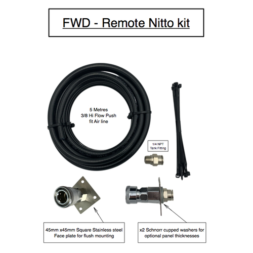 5 Metre Remote Nitto Kit