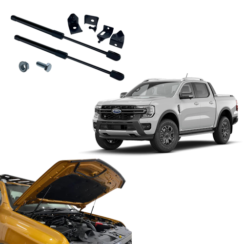 Grunt 4x4 Bonnet Struts - Ford Next Gen Ranger 2022-2024 Excl Raptor