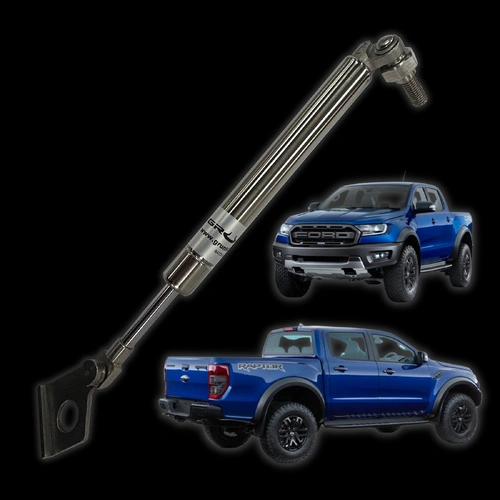 Grunt 4x4 Tailgate Stainless Steel Easy Down Strut System - Ford Ranger / Raptor PX3 2019