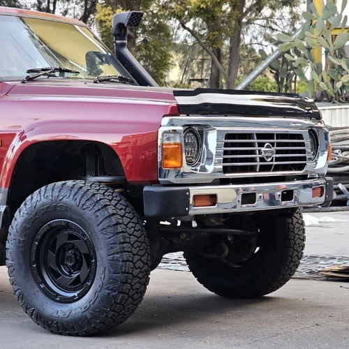 Adventure Corp GQ Patrol Chrome Bumper Retrofit Brackets