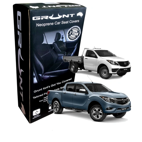 Neoprene Car Seat Covers - Mazda BT-50 PX2 2016-2019 (Series 2)