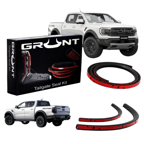 Grunt Tailgate Seal Kit - Ford Ranger Raptor Next Gen 04/2022-On with Factory Spray Liner 