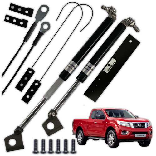 Grunt 4X4 Tailgate Up/Down Strut Assist System - Nissan Navara D23 NP300 2014-2020