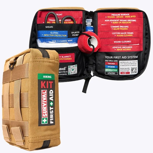 Survival Hiking First Aid Kit - Lightweight 515 g