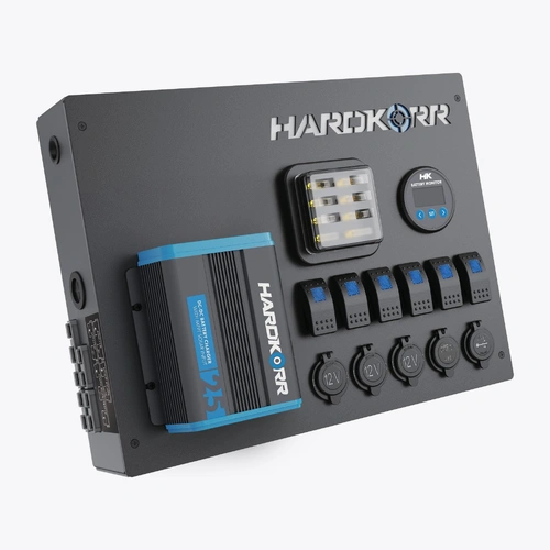 Hardkorr 12V Control Hub With 25A DC-DC Charger