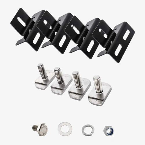 Hardkorr Roof Rack Mounting Brackets for Fixed Solar Panel