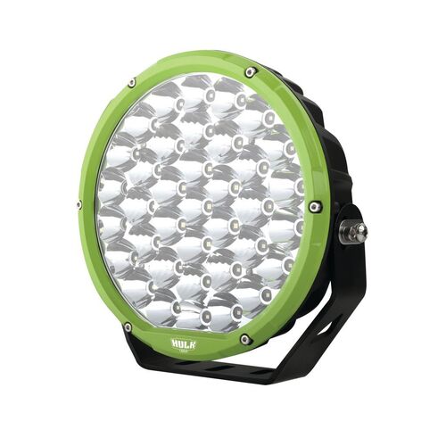 9” Round LED Driving Lamp - Green Bezel