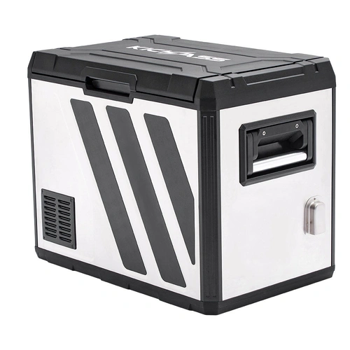 KickAss Portable 12V Fridge/Freezer - Single Zone Stainless Steel, 70L