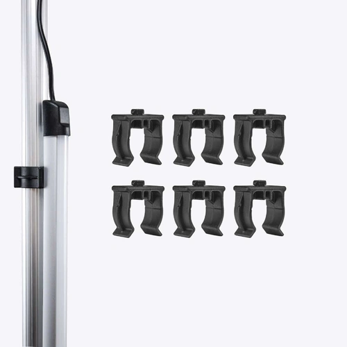 Hardkorr Pole Clips for Camp Light Bars & Push-Button Dimmers