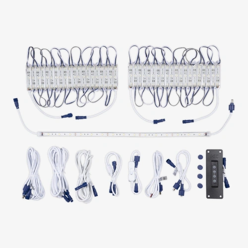 Hardkorr 8m Tri-Colour LED Boat Light Kit (White / Cyan / Blue)