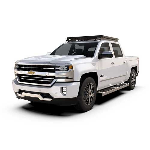 Front Runner Chevrolet Silverado/GMC Sierra 1500 Crew Cab (2014-2018) Slimline II Roof Rack Kit / Low Profile